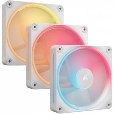 Corsair iCUE LINK LX120-R RGB White Triple Fan Kit CO-9051054-WW – Hledejceny.cz