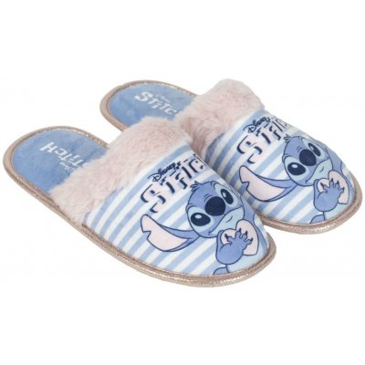 Cerdá Papuče růžové/modré pruhované Stitch – Hledejceny.cz