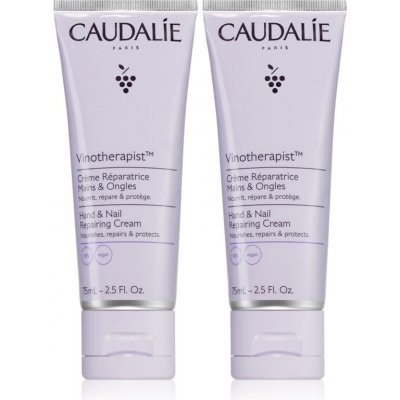 Caudalie krém na ruce a nehty Vinotherapist (Hand & Nail Cream) 2 x 75 ml – Zboží Mobilmania