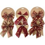 IM mašle 12x19cm/2ks vánoční polyester mix – Hledejceny.cz