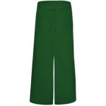Link Kitchen Wear Bistro zástěra X962T Bottle Green 100x100cm – Hledejceny.cz