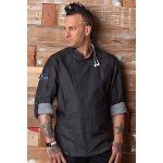 Chef Works na zip černý 3XL – Zboží Dáma