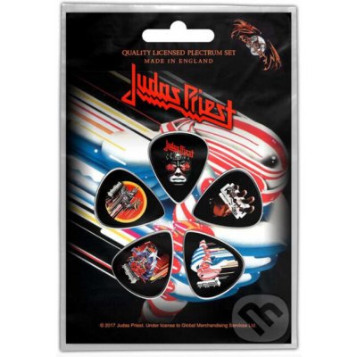 CurePink: | Kytarová trsátka Judas Priest: Turbo set 5 kusů [PP018] – Hledejceny.cz