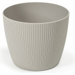 Lepaso Plastový květináč Magnolia Jumper 300 mm taupe – Hledejceny.cz