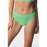 Gina dámské kalhotky klasické širší bok bezešvé jednobarevné Bamboo PureLine 00019P sv. zelená – Zboží Mobilmania
