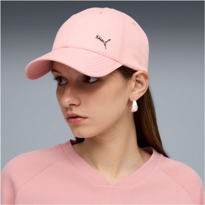 Puma ESS Metal Cat BB Cap 025994-04 RŮŽOVÁ – Zboží Dáma