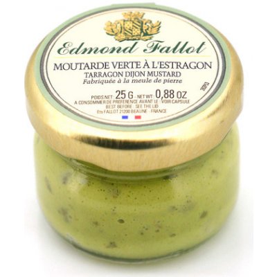 Edmond Fallot Dijonská hořčice s estragonem, 25g - sklo – Zboží Dáma