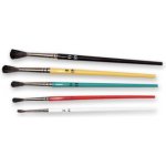 SPOKAR Štětec školní kulatý 7102, dřevěné lakované držadlo, C 6 – Hledejceny.cz