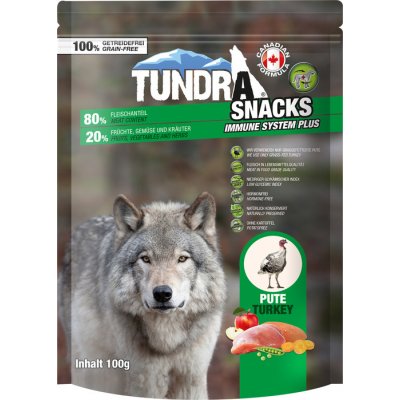 Tundra dog snack Turkey Immune Systeme 100 g – Zboží Mobilmania