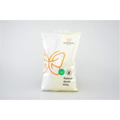 Natural Jihlava Rýžový škrob bez lepku Natural 400 g – Sleviste.cz
