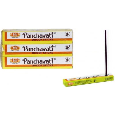 Bharat Vonné tyčinky Panchavati Dhoop Sticks 10 ks – Hledejceny.cz