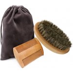 Amparo Miranda® Hřeben a kartáč na knír a vousy AM474 – Hledejceny.cz