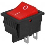 Vypínač kolébkový 250V/15A ON-OFF červený STV01 | Zboží Auto