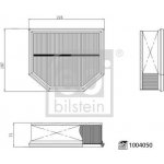 Vzduchový filtr FEBI BILSTEIN 1004050 – Hledejceny.cz