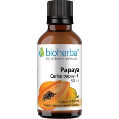 Bioherba Papája tinktura kapky 50 ml – Hledejceny.cz