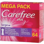 Carefree Plus Mega Large 64 ks – Zboží Mobilmania