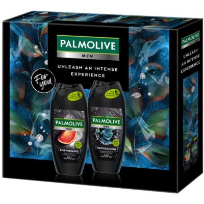 PALMOLIVE Men duo Sprchový gel Men Energising 3 v 1 250 ml + Sprchový gel Men Refreshing 3 v 1 500 ml – Zbozi.Blesk.cz