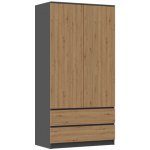 TP Living Malwa 90 cm antracit/dub artisan – Hledejceny.cz