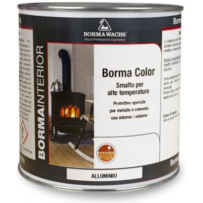 Borma Wachs Heat resistant enamel 125 ml - černý – Zbozi.Blesk.cz