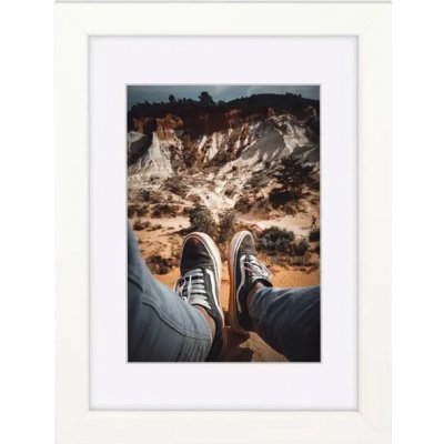 Hama rámeček dřevěný BELLA. arktická bílá, 30x40 cm – Zboží Živě