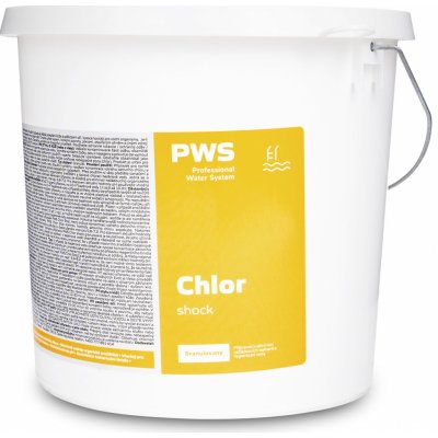 PWS Chlor shock pevný 3kg – Zbozi.Blesk.cz