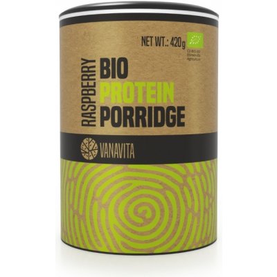 VanaVita BIO Proteinová kaše Malina 420 g – Zbozi.Blesk.cz
