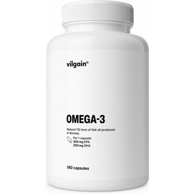 Vilgain Omega-3 25 mm 180 kapslí – Hledejceny.cz