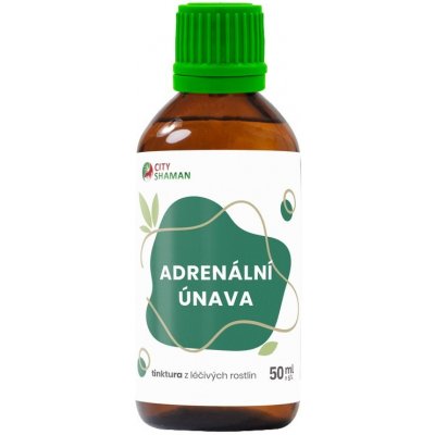 City Shaman Adrenální únava kapky 50 ml – Hledejceny.cz