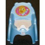 DOHÁNY 5065 světlemodrá židle s nočníkem – Zboží Dáma