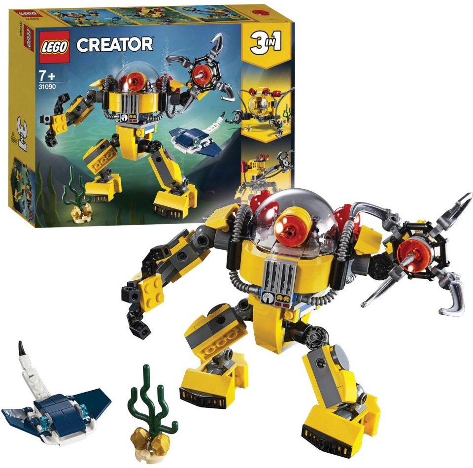 LEGO® Creator 31090 Podvodní robot od 995 Kč - Heureka.cz