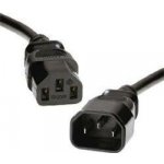 PremiumCord Prodlužovací kabel - síť 230V, IEC 320 C13 - C14, 1 m, kps1 – Zboží Mobilmania