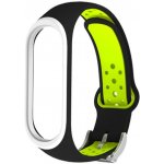 Xiaomi EF náhradní náramek pro Mi Band 3/4 Černo-zeleno-bílá MBCZ-311 – Zboží Živě