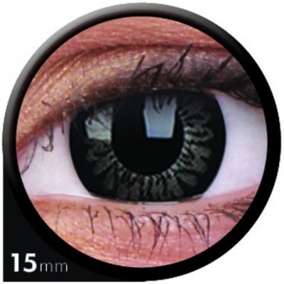 MaxVue ColorVue Big Eyes Awesome Black tříměsíční dioptrické 2 čočky – Hledejceny.cz