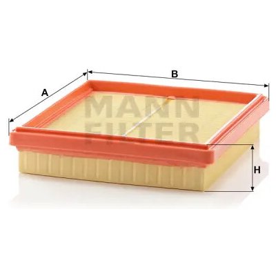 MANN FILTER Vzduchový filtr C 25 153 – Hledejceny.cz