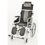 TIMAGO invalidní vozík polohovací STABLE ALH008 49cm barva černo-šedá nosnost 120kg Barva: černo-šedá, Šířka sedáku: 49
