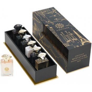 Amouage Miniature Modern Collection Man EDP 6 x 7,5 ml EDP Beloved + Epic + Memoir + Honour + Interlude + Fate dárková sada