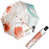Deštník Doppler Magic Carbonsteel Floral dámský plně automatický deštník bílý