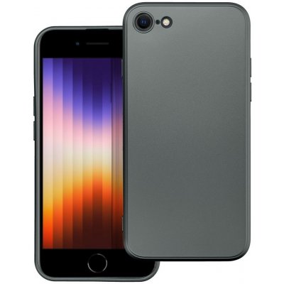 Pouzdro Obal / Apple iPhone 7 / 8 / SE 2020 / SE 2022 šedé Forcell Metallic – Hledejceny.cz