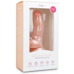 Easytoys dildo s přísavkou a varlaty 15cm – Zboží Mobilmania