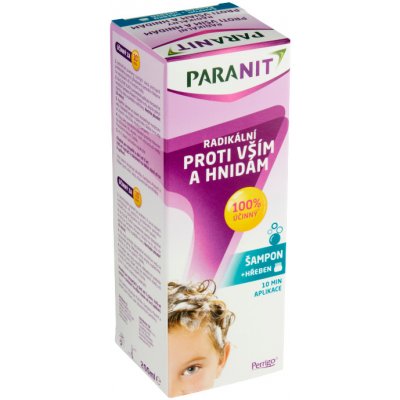 Paranit Šampon proti vším a hnidám + hřeben 200 ml – Zboží Dáma