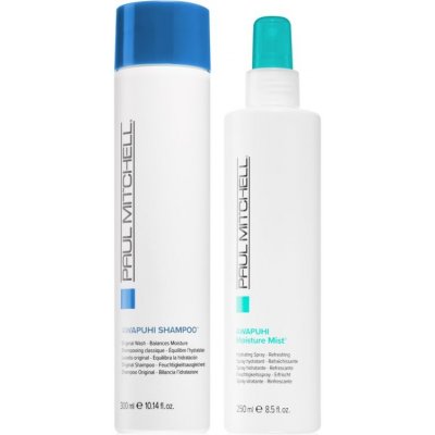 Paul Mitchell Moisture šampon pro všechny typy vlasů 300 ml + hydratační sprej na tělo a vlasy 250 ml – Zbozi.Blesk.cz