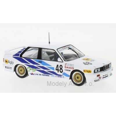 IXO Models BMW M3 E30 48 CiBiEmme WTCC 1987 J.Calderari:F.Mancini 1:43