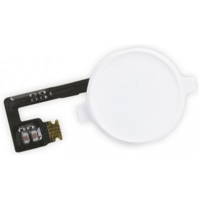 Home Button pro Apple iPhone 4S White – Zboží Mobilmania