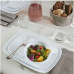 Bormioli Talíř skleněný PARMA 24 x 34 cm – Hledejceny.cz