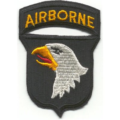 Nášivka US 101 AIRBORNE "křičící orli" – Zboží Dáma