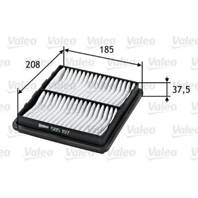 Vzduchový filtr VALEO 585197 – Hledejceny.cz