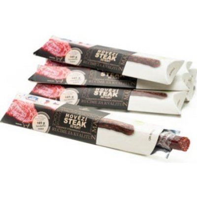 Pejskar Hovězí steak do ruky minisalámek 45 g – Zboží Dáma
