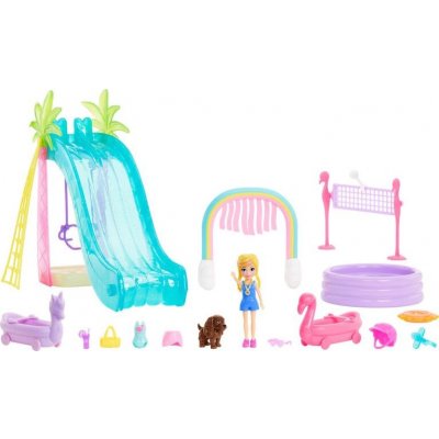 Mattel Polly Pocket Sunshine Splash Park Activity Set