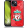 Pouzdro a kryt na mobilní telefon Apple Pouzdro Head Case Apple iPhone 15 ZNAK LIVERPOOL FC OFFICIAL GEOMETRIC RED