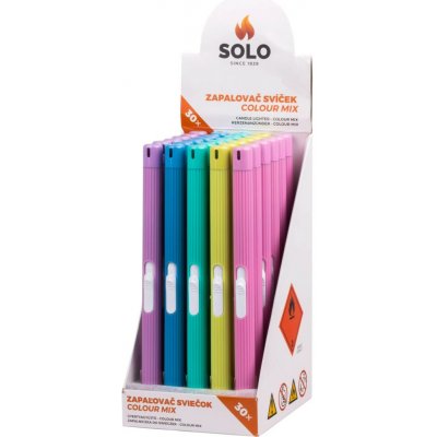 SOLO Plnitelný zapalovač, různé barvy, 22 cm – Hledejceny.cz